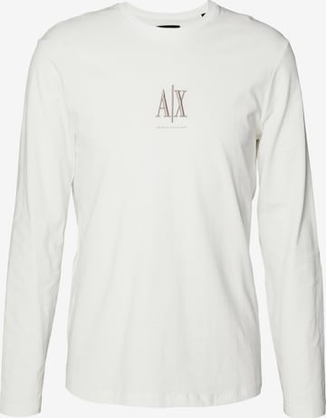 ARMANI EXCHANGE Koszulka w kolorze biały: przód