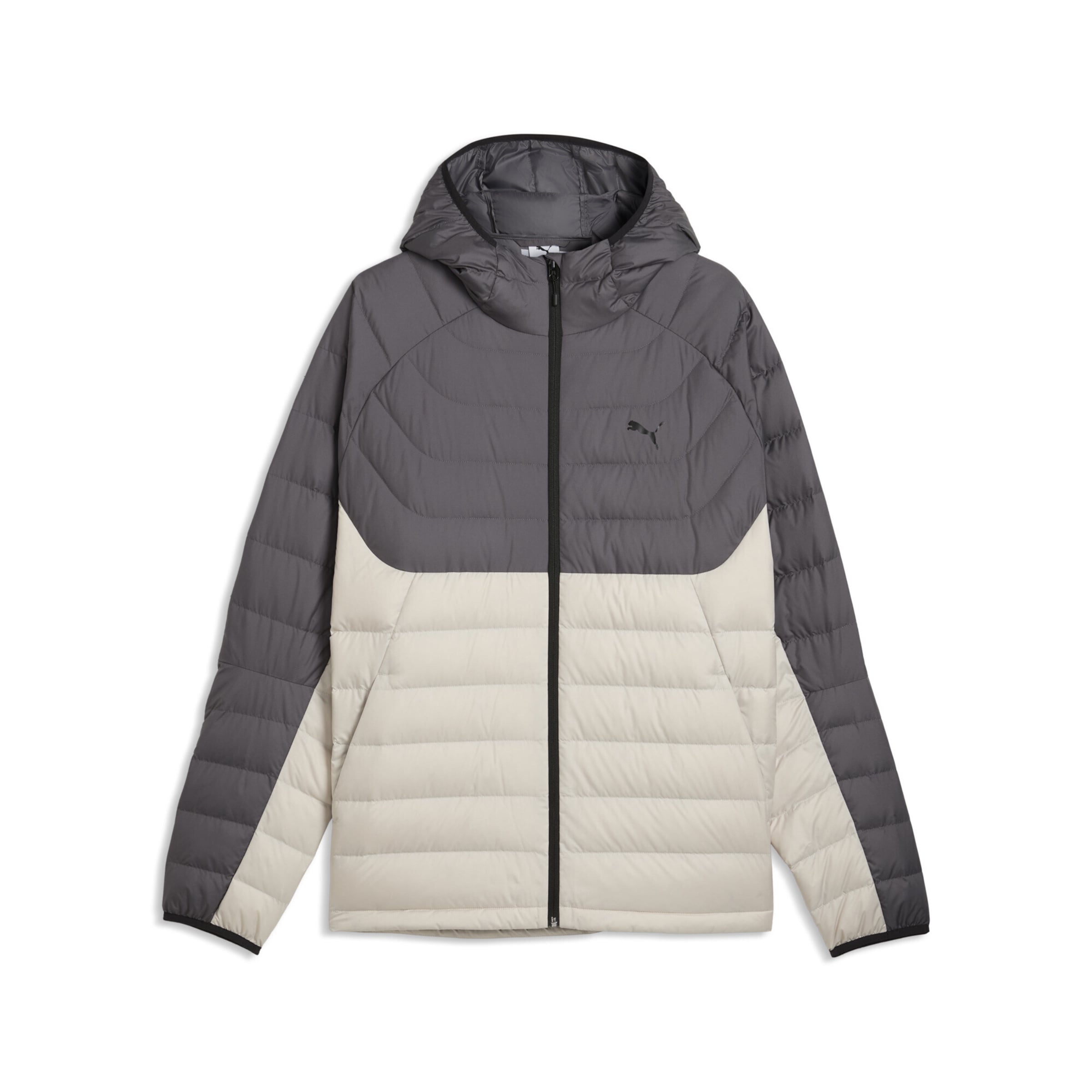 PUMA Winter Jacket in Beige: front