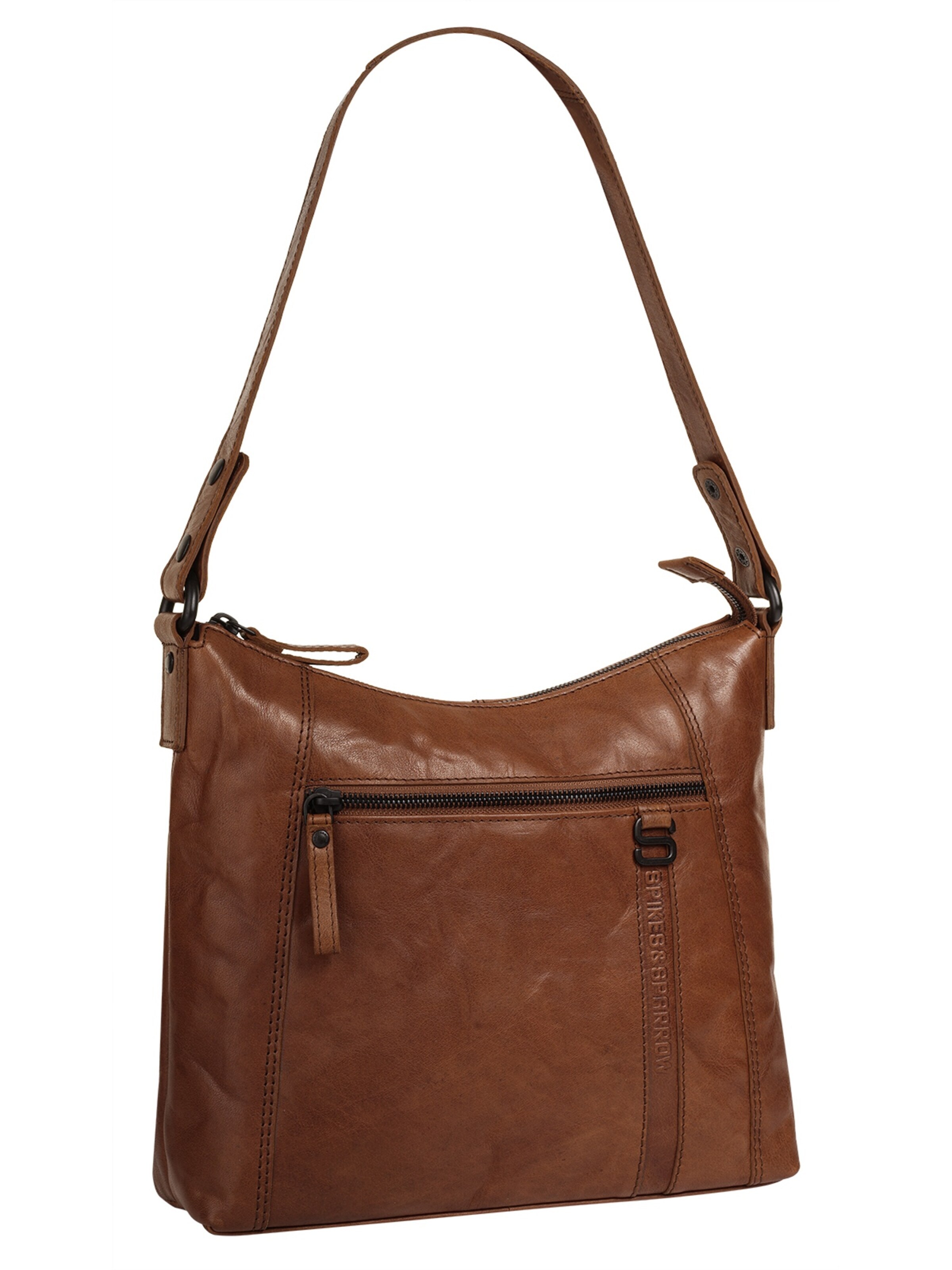 Spikes & Sparrow Schoudertas 'SHOULDER BAG' in Bruin