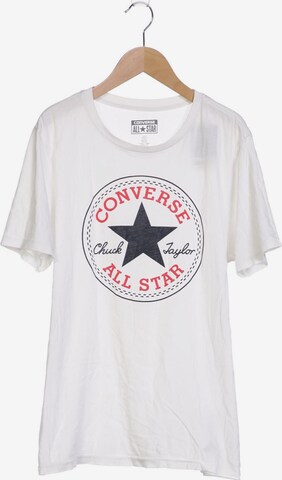 CONVERSE T-Shirt S in Weiß: predná strana