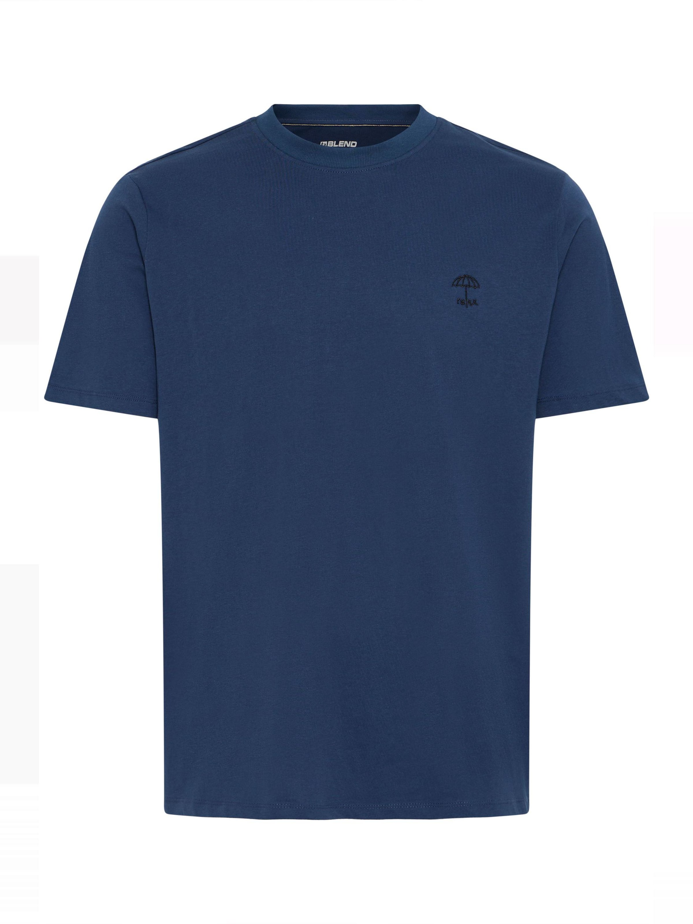 BLEND - Camiseta 'BHJens' en azul: frente