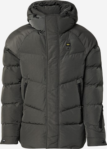 Blauer.USA Talvitakki 'CROWN' värissä vihreä: etupuoli