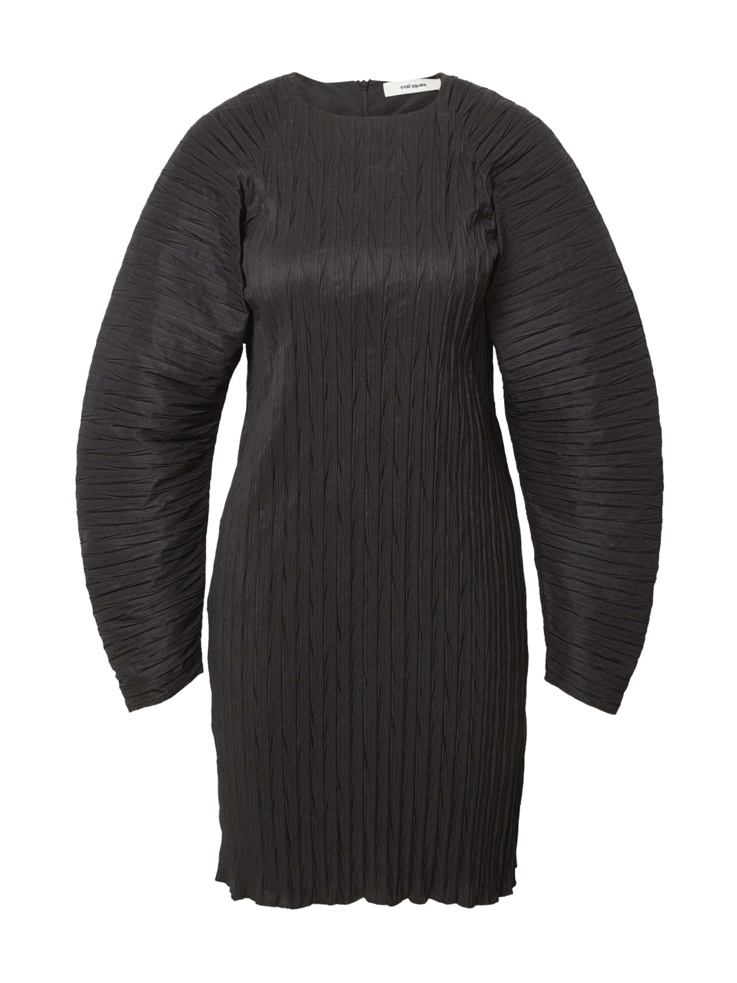 Rochie 'Iggy' de la Oval Square pe negru: față