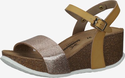 Sandalo con cinturino SANSIBAR di colore marrone chiaro / bronzo, Visualizzazione prodotti