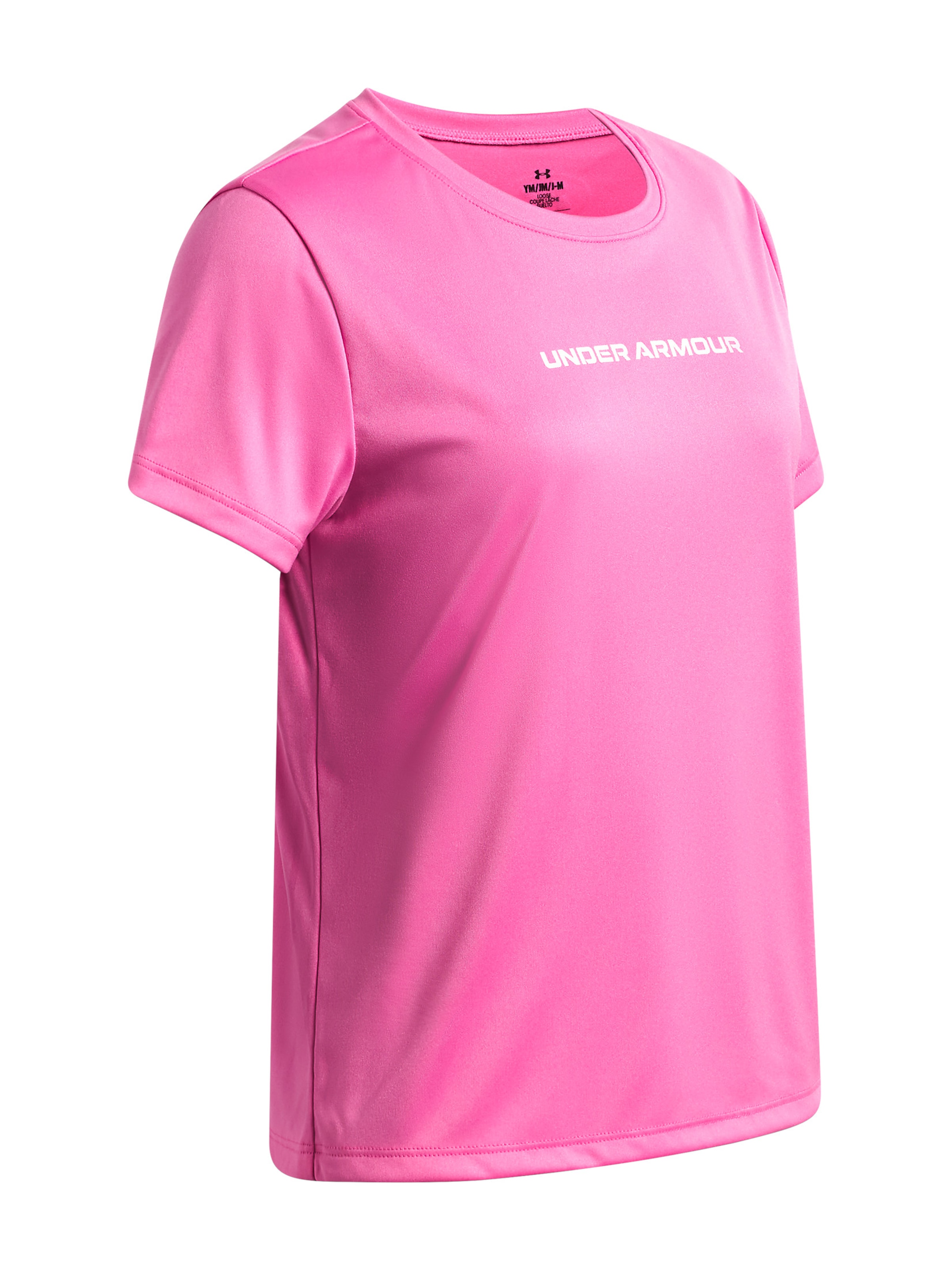 UNDER ARMOUR Functioneel shirt 'Branded' in Roze