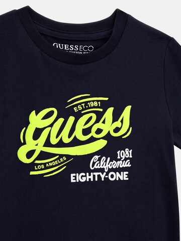 GUESS T-Shirt in Blau