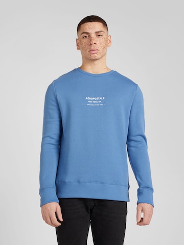 AÉROPOSTALE Sweatshirt i blå: forside