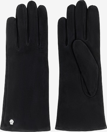 Roeckl Full Finger Gloves in Black: front