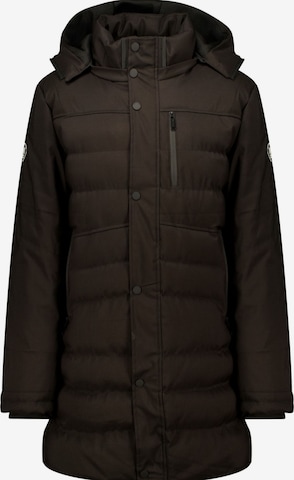 Manteau d’hiver Deeluxe en noir : devant
