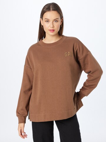 GAP Sweatshirt in Brown: front