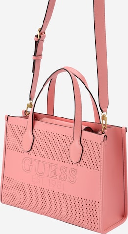 GUESS Handtasche 'Katey' in Pink: predná strana