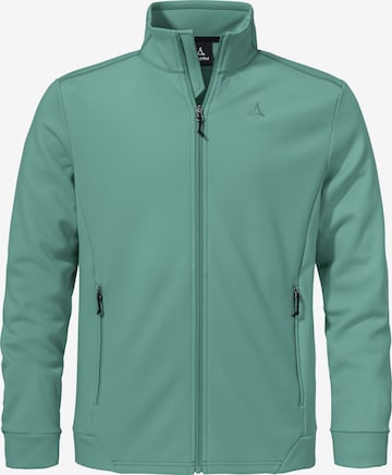 Veste en polaire fonctionnelle 'Uriezzo' Schöffel en vert : devant