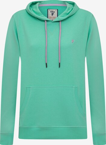 DENIM CULTURE - Sudadera 'Brooke' en verde: frente