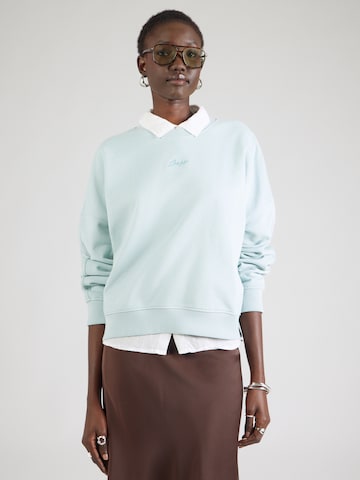 BOSS Sweatshirt 'C_Ever' in Green: front