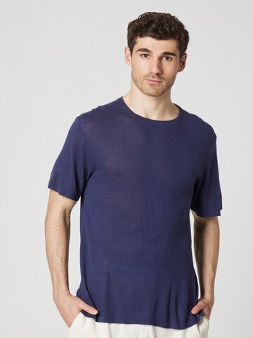 ABOUT YOU x Kevin Trapp T-Shirt 'Lutz' in Blau: predná strana