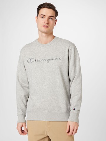 Champion Authentic Athletic Apparel Sweatshirt in Grau: predná strana