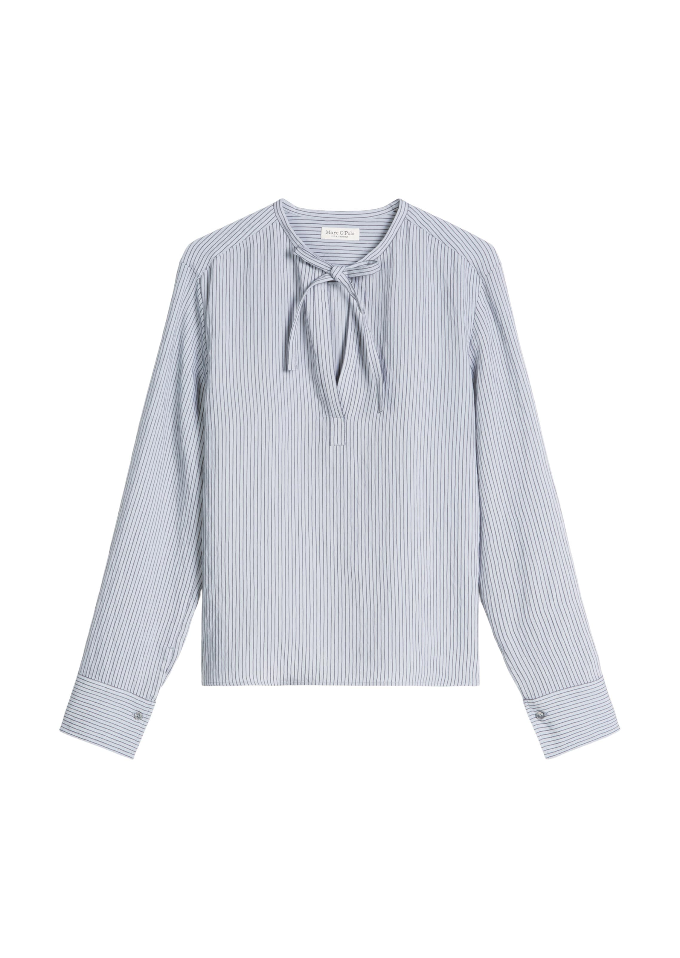 Marc O'Polo Bluse in Blau: Vorderseite