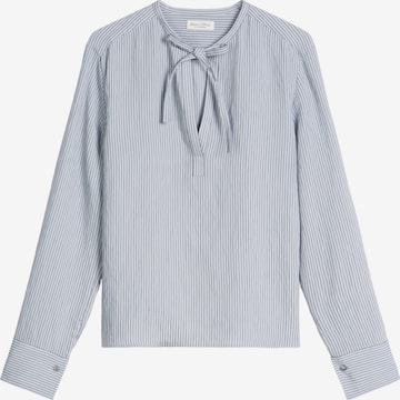 Marc O'Polo Bluse in Blau: Vorderseite