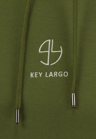 Key Largo Sweatshirt 'MEMBERSHIP' in Groen