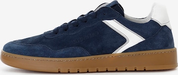 Sneaker bassa di CAFè NOIR in blu: frontale