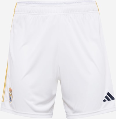 ADIDAS PERFORMANCE Pantalon de sport 'Real Madrid 23/24 Home' en bleu roi / curry / noir / blanc, Vue avec produit