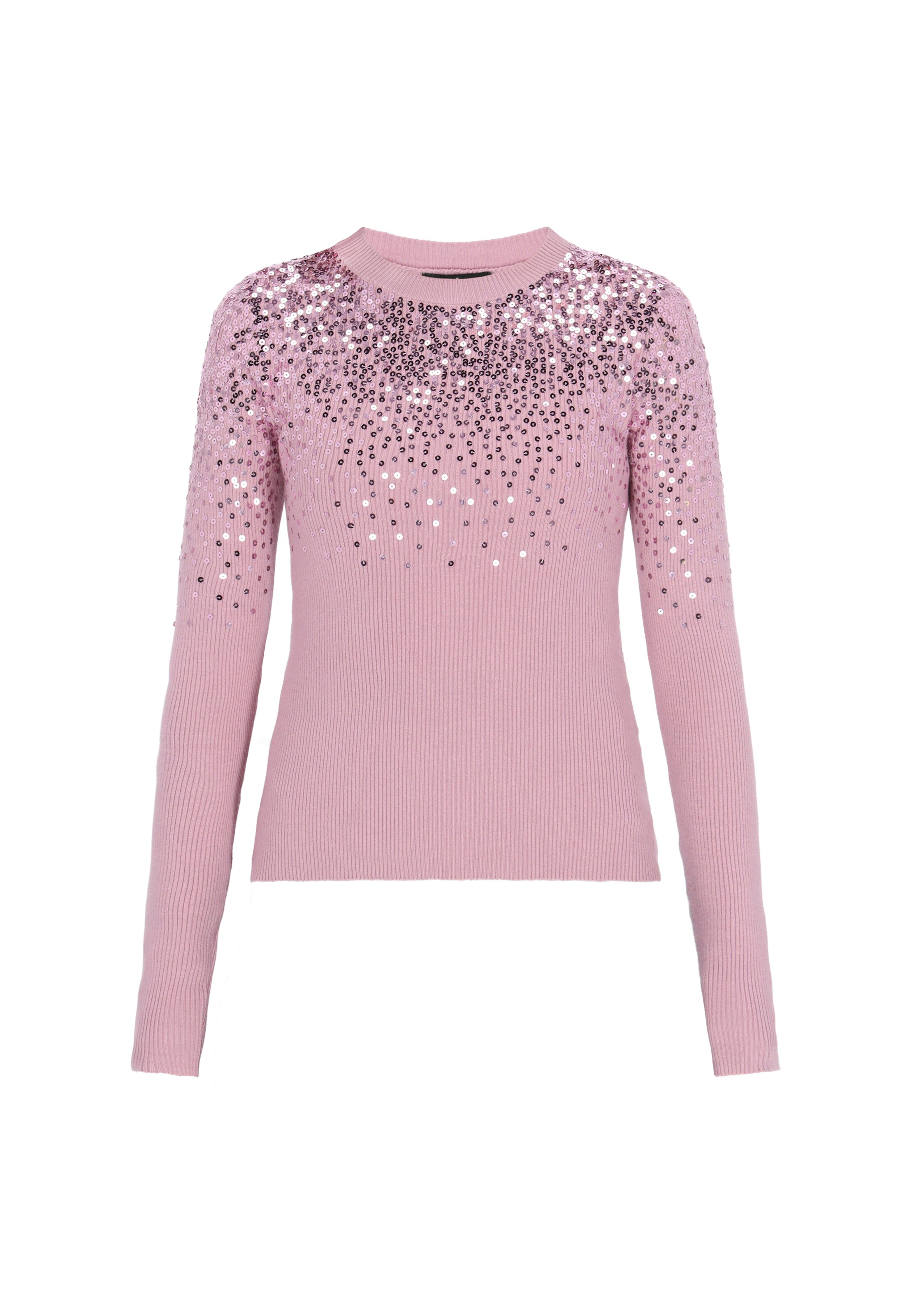 Pull-over usha BLACK LABEL en rose : devant