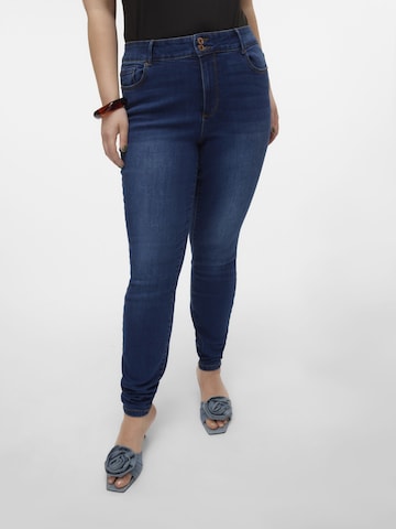 Vero Moda Curve Skinny Džíny 'VMSOPHIA' – modrá