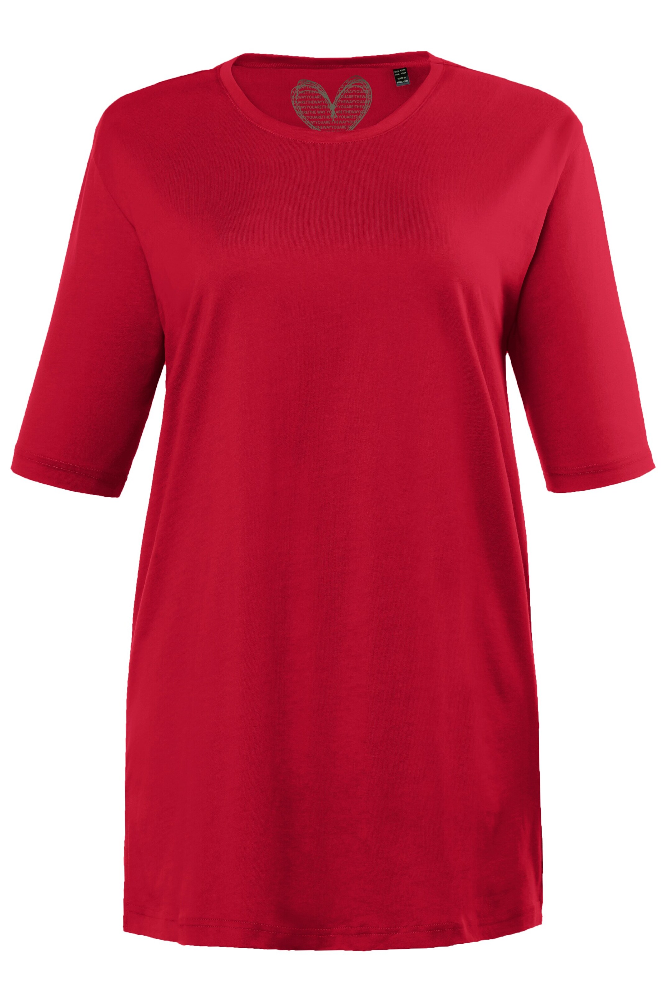 Ulla Popken Shirt in Rot: Vorderseite