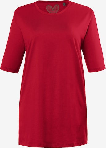 Ulla Popken Shirt in Rot: Vorderseite