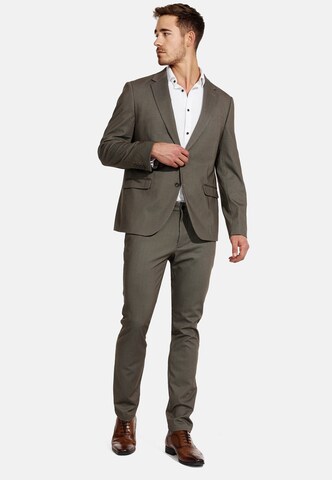 JEFF Slim fit Suit Jacket 'Oscar' in Beige