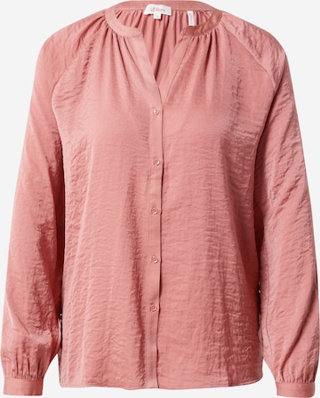 s.Oliver Blouse in Roze: voorkant