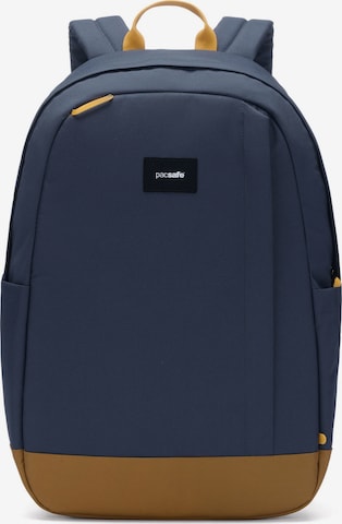 Pacsafe Rucksack 'Go' in Blau: Vorderseite