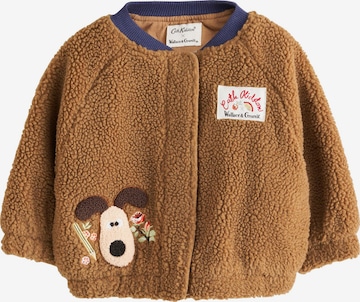 Veste en polaire 'Wallace And Gromit' Next en marron : devant