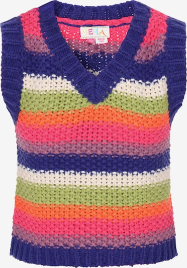 IZIA Pulover 'Fashion Look' u plava / svijetlozelena / tamno roza / bijela, Pregled proizvoda