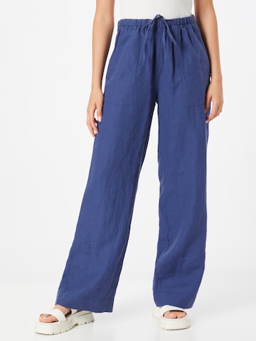 Marc O'Polo Wide leg Pants in Blue: front