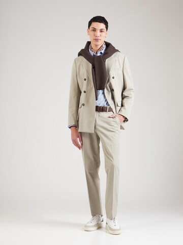 Slimfit Pantaloni con piega frontale 'SLHLIAM' di SELECTED HOMME in verde
