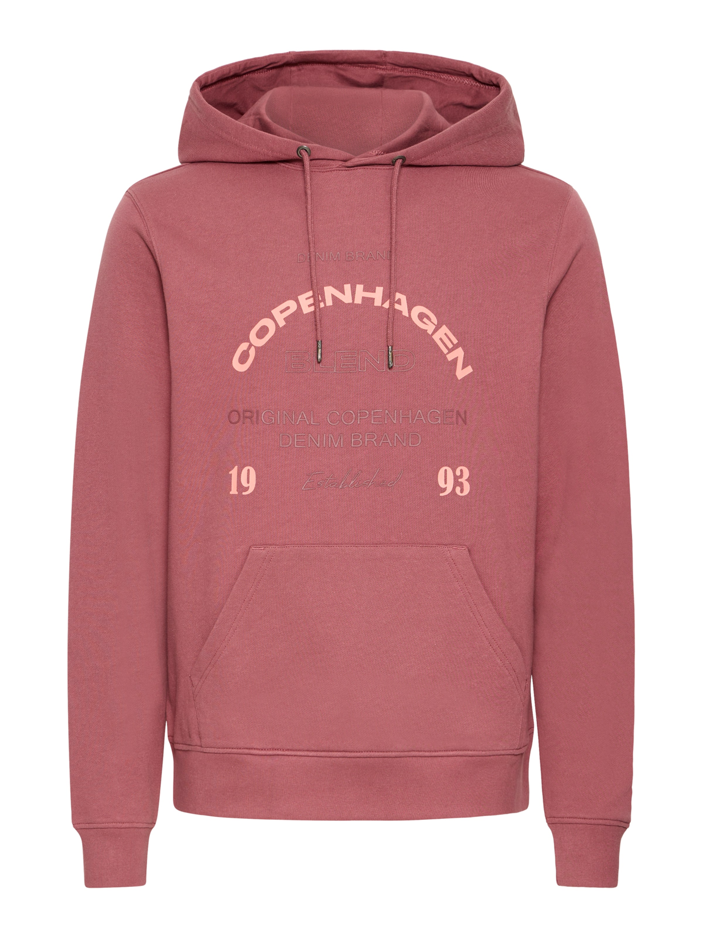 BLEND Sweatshirt 'BHKAREL' in Red: front