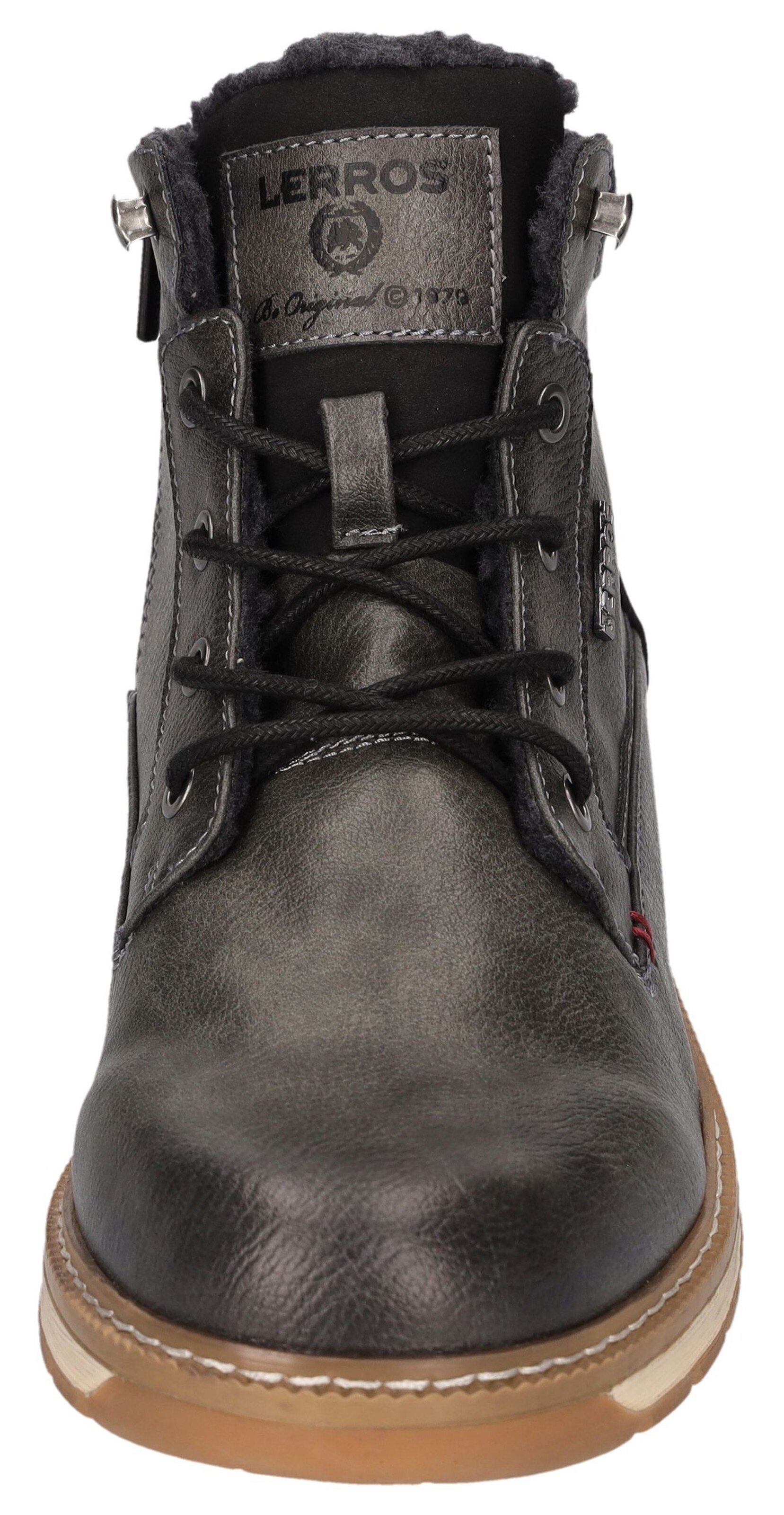 LERROS Schnürboots in Grau