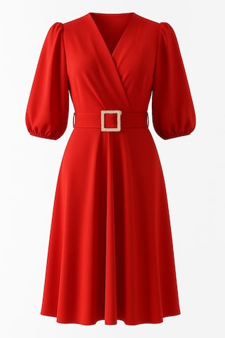 WOMAN VISION Kleid in Rot