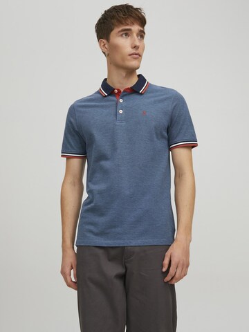 JACK & JONES Poloshirt 'JJEPaulos' in Blau: Vorderseite