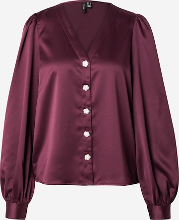 VERO MODA Blus 'VMSELMA' i röd: framsida