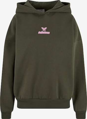 FeliciousSweater majica - zelena boja: prednji dio