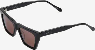 Scalpers Sunglasses 'Cat' in Black: front