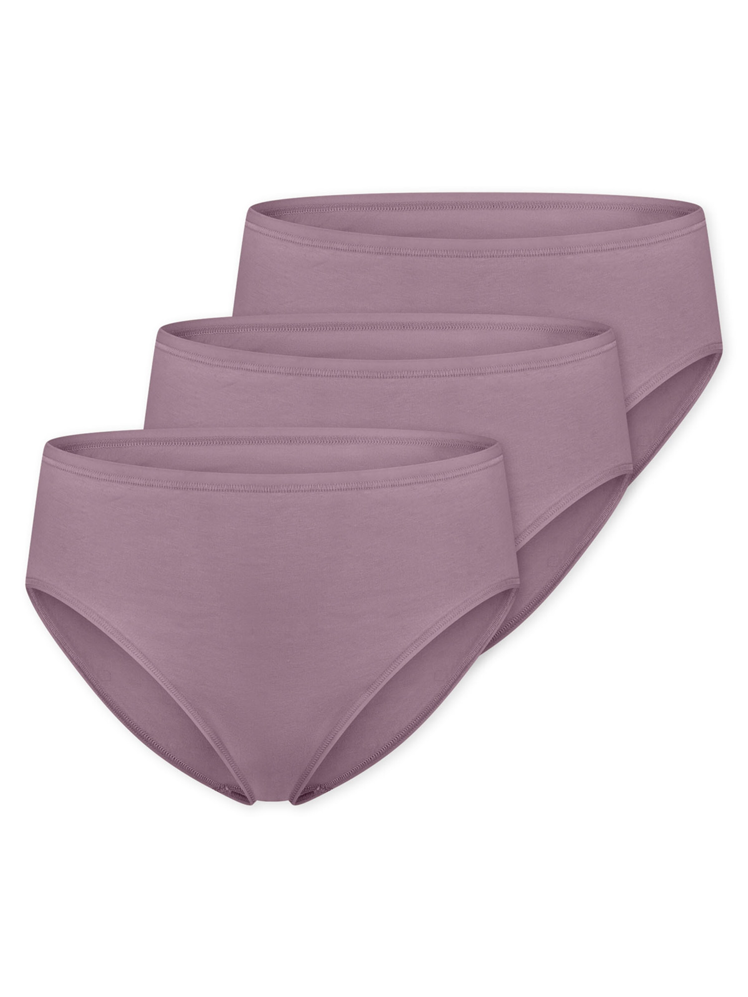 Slip SCHIESSER en violet : devant