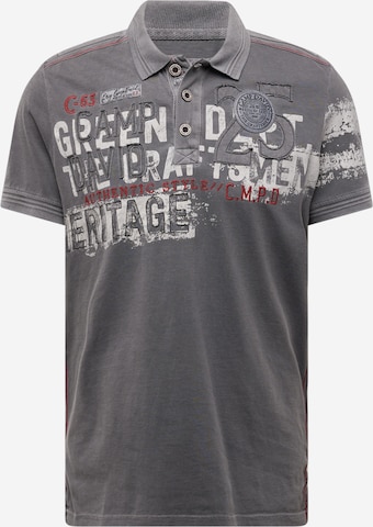CAMP DAVID - Camiseta en gris: frente