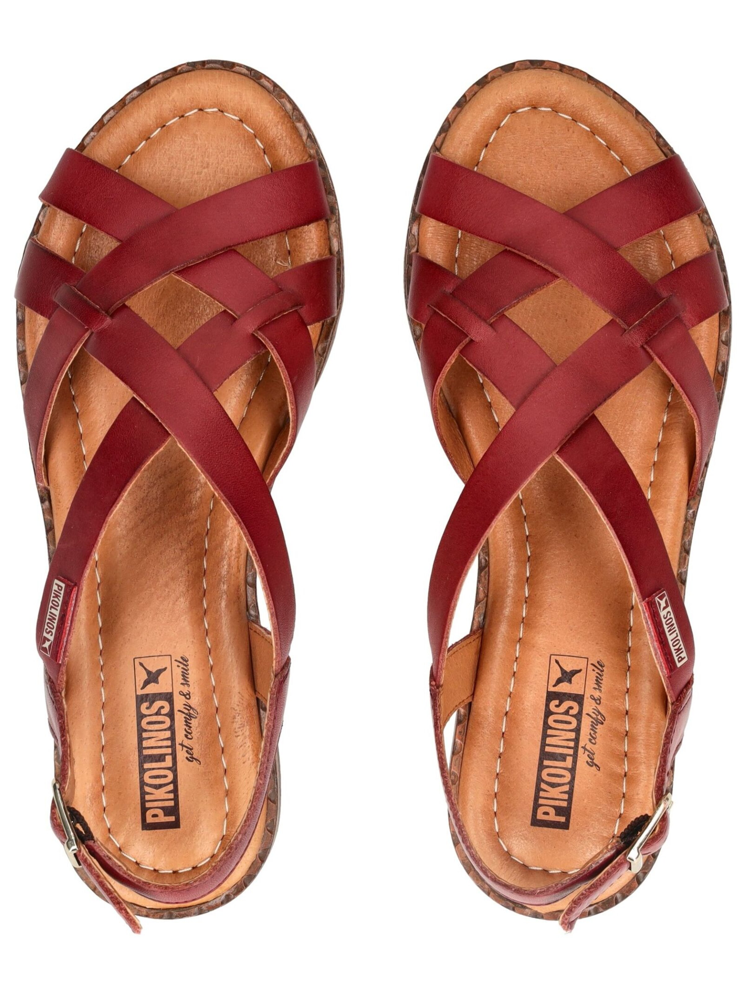 Sandalo con cinturino di PIKOLINOS in rosso