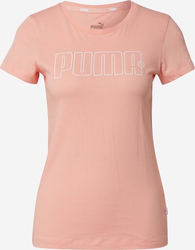 PUMA Funkcionalna majica 'Rebel' | marelica / bela barva, Prikaz izdelka