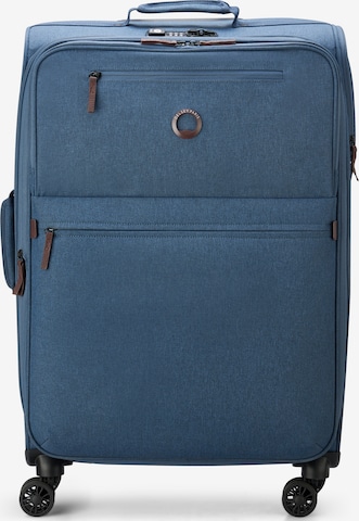 Delsey Paris Trolley 'Maubert 2.0 ' in Blauw: voorkant