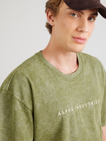 ALPHA INDUSTRIES Shirt in Green
