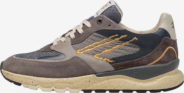 Sneaker bassa 'De Treener 06' di Floris van Bommel in grigio: frontale